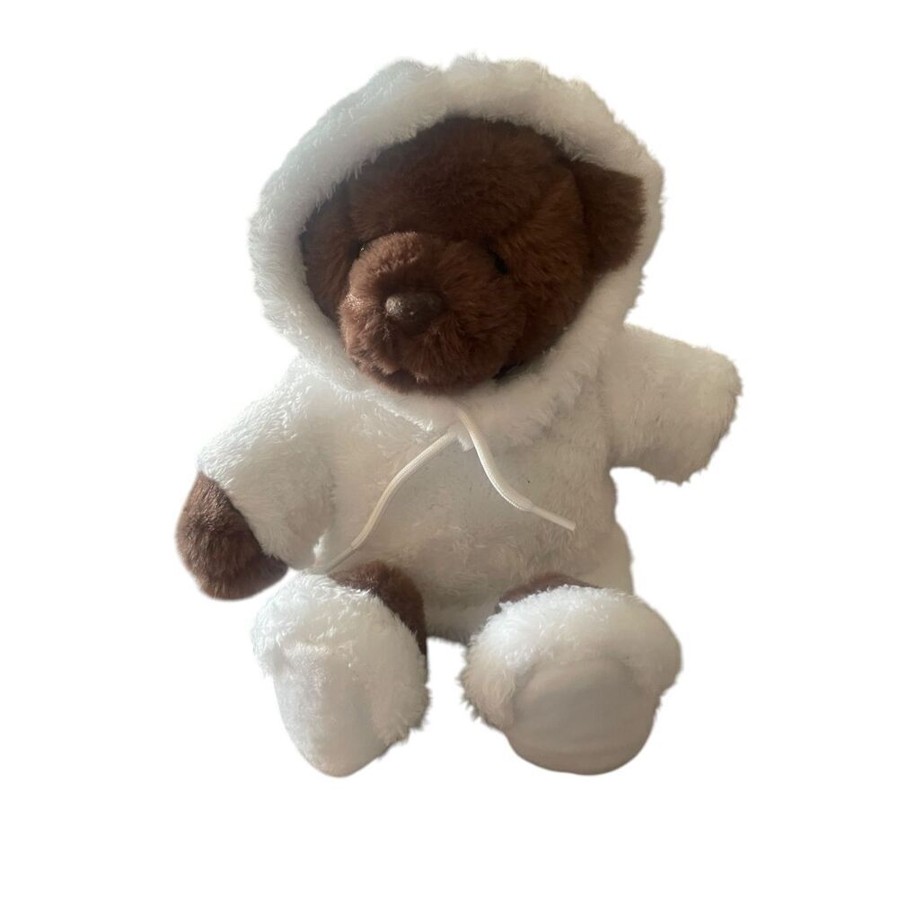 Hugs and Cuddles Cozy Friends 9.5" Plush Bear with Comfy Hoodie